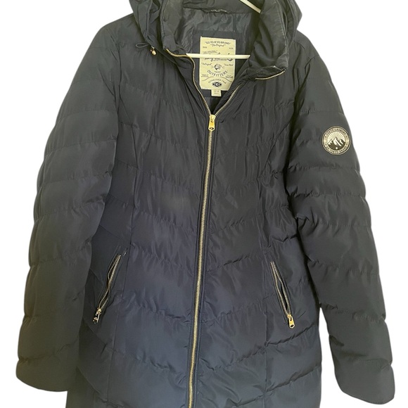 Go To-K-Yo BRAND Jackets & Blazers - Women's Navy Hooded Jacket